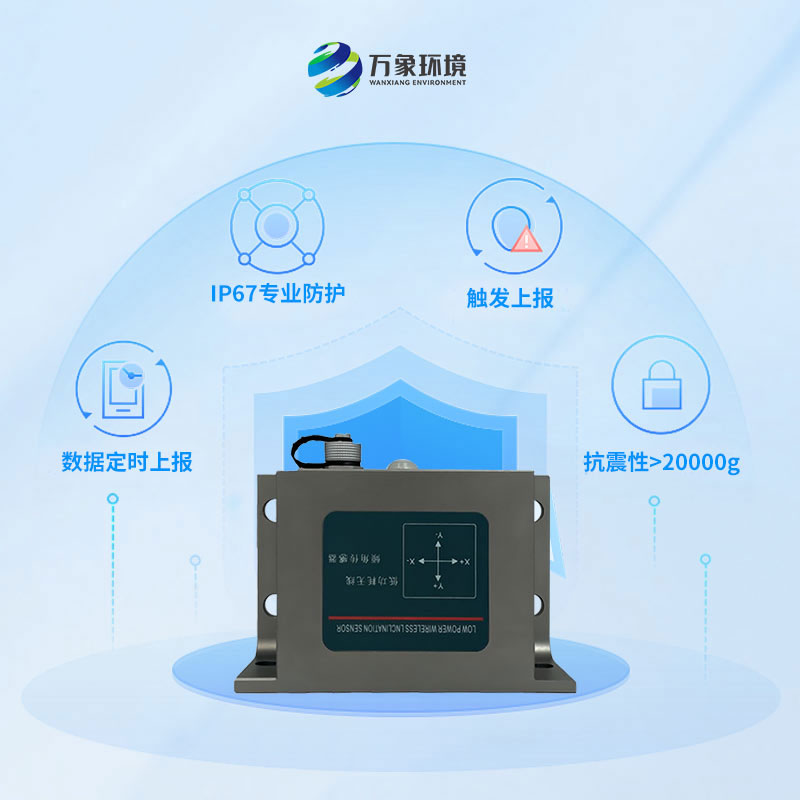 ??低功耗傾角傳感器可用于地鐵隧道、地災邊坡監測